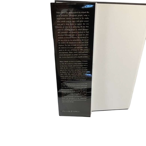 Animal Portraits by Walter Schels (2001 HCDJ) EDITION STEMMLE - Picture 4 of 9